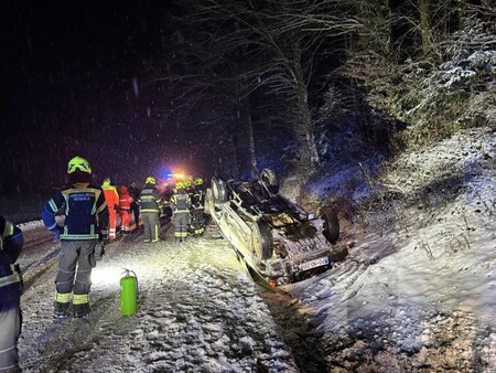 2 Prometna nesreča v Račni 5.1.2026
